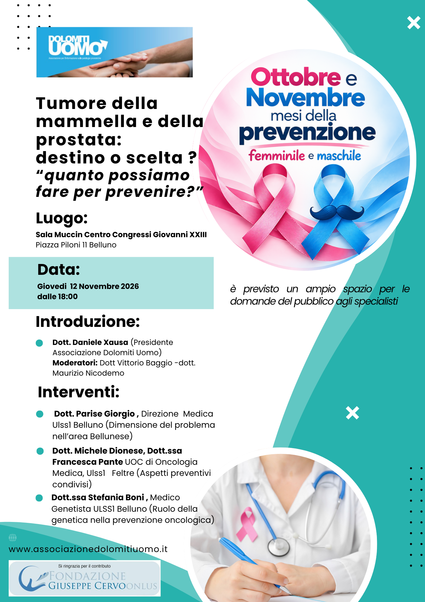 Evento 12 novembre